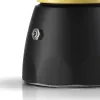 Cafetera Moka Bialetti Orzo Express Negro Amarillo