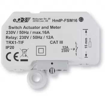 eQ-3 AG Homematic IP HmIP-FSM16 - actuador de conmutación - inalámbrico