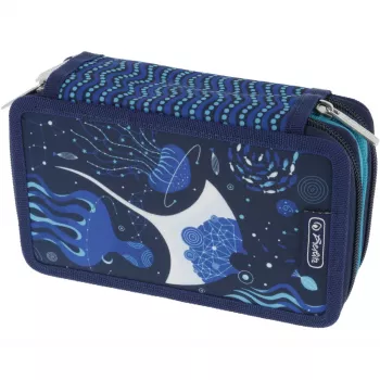 Herlitz TriCase Deep Ocean 31 pzs Azul Poliéster 190x70x115 mm