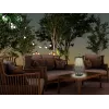 Linterna recargable Beper P207ILI100 — negra, iluminación LED portátil