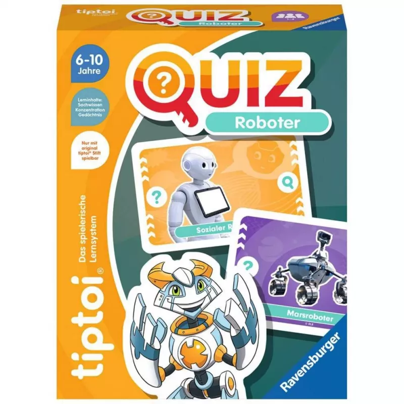 tiptoi Robot de preguntas, juego de preguntas