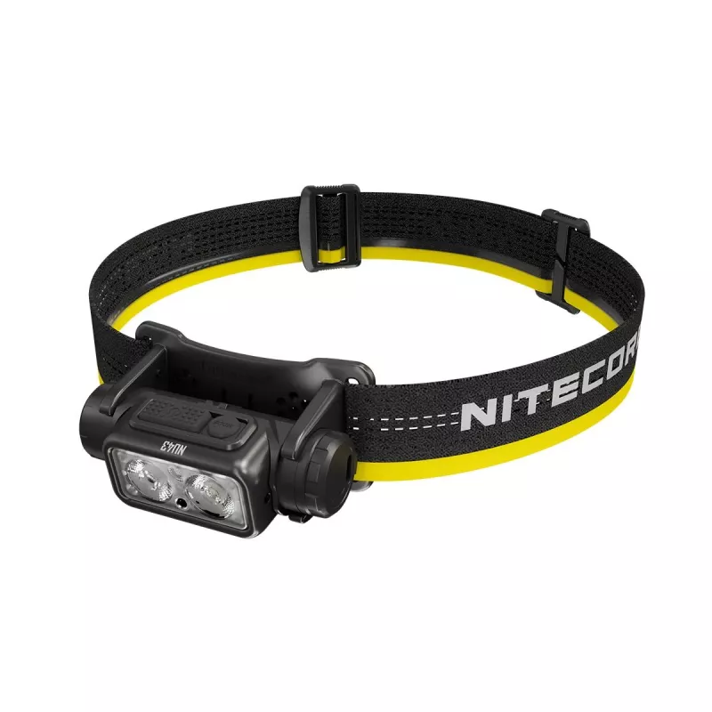Linterna frontal Nitecore NU43 1400 lúmenes compacta ligera