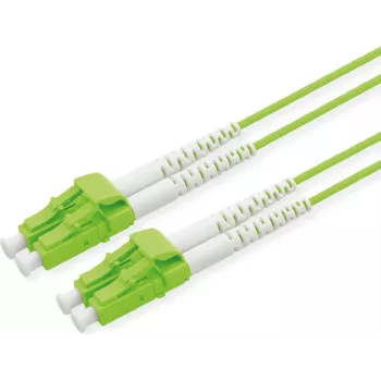 ROLINE cable de fibra óptica DX 50/125µm LC/LC OM5 conectores de baja pérdida 10m - cable - 10 m - bajo humo - libre de halógenos - fibra óptica (FO) (21.15.9286)