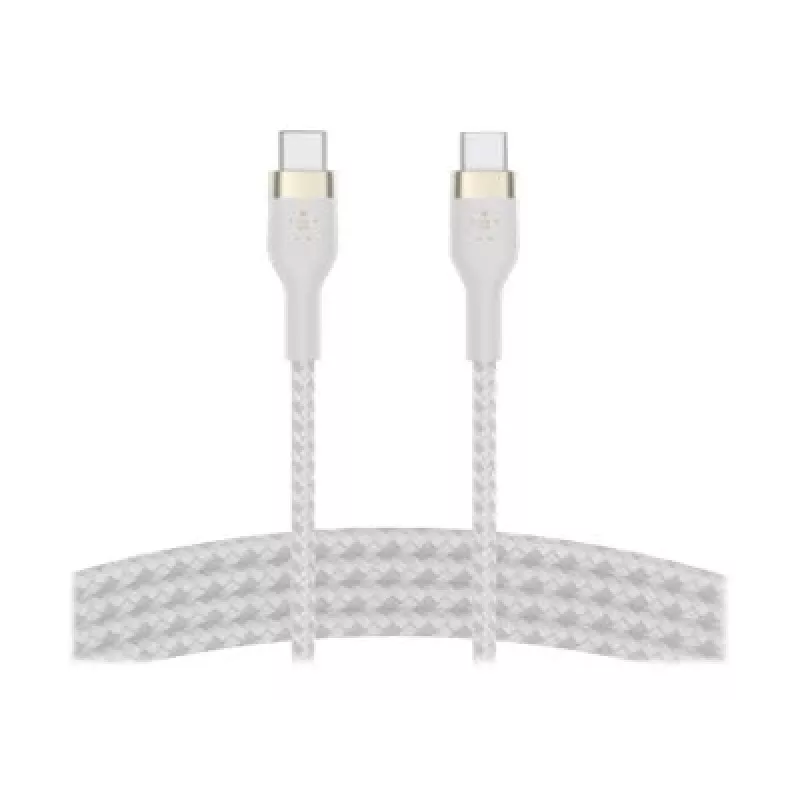 Belkin BOOSTCHARGE PRO Flex Cable USB 1 m USB 2.0 USB C blanco (CAB011BT1MWH)