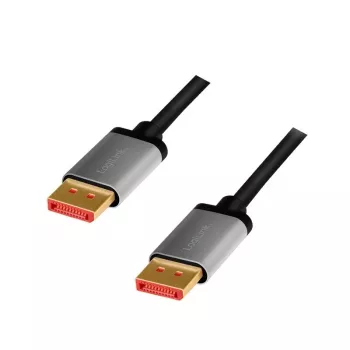 LogiLink CDA0106 Cable DisplayPort Negro Gris 3 M