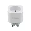Toma de corriente inteligente SAVIO AS-01 16A Wi-Fi 2,4 GHz, conector tipo E/F, 220–240 V, 3680 W, blanca