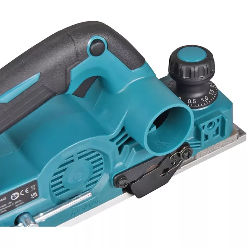 Cepillo a batería KP001GZ, 40 voltios, cepillo eléctrico azul/negro, sin batería ni cargador