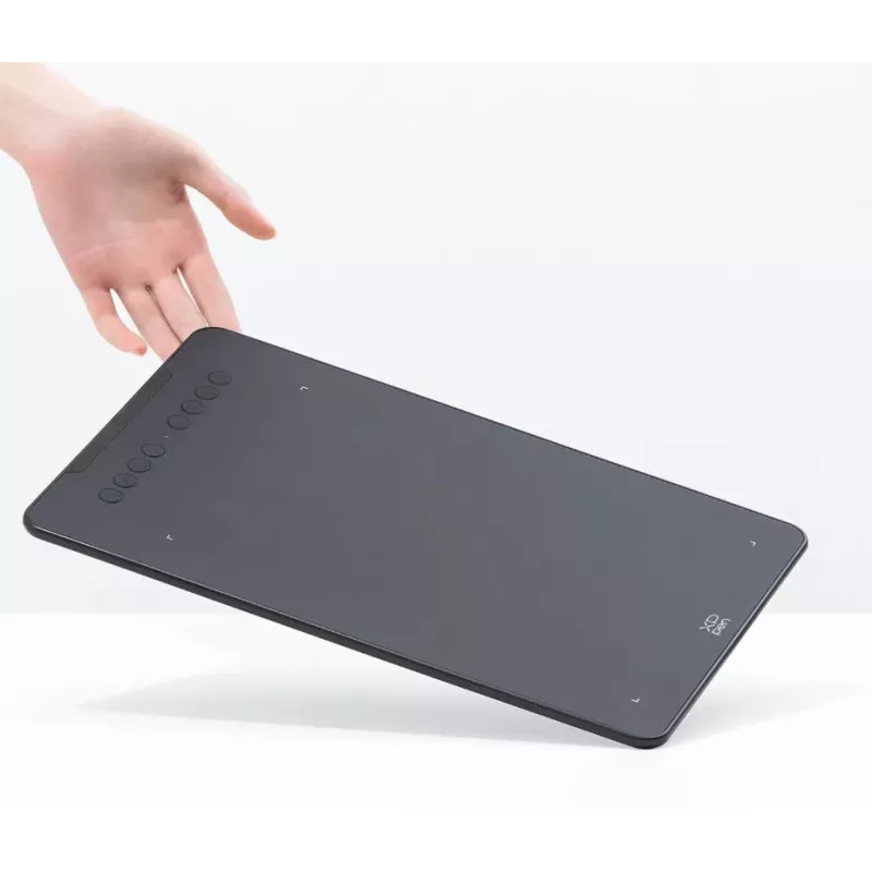 Tableta gráfica XP-Pen DECO 01 V3 — 5080 lpi, 254 x 158,75 mm, negra, USB (con cable e inalámbrica)