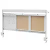 Separador de escritorio Ergo Office ER-300 W, ancho 1250 mm, carga máxima 10 kg