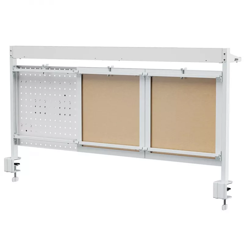 Separador de escritorio Ergo Office ER-300 W, ancho 1250 mm, carga máxima 10 kg