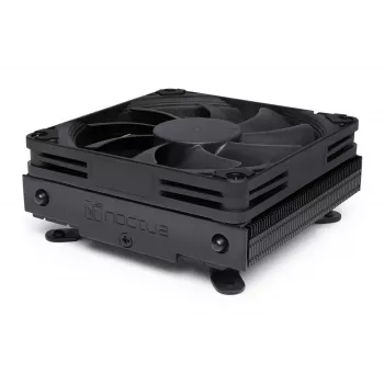 Disipador de CPU Noctua NH-L9I-17XX chromax.negro — disipador de perfil bajo LGA1700, ventilador de 92 mm, 37 mm de altura