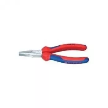 20 05 140, Alicates de punta redonda, acero cromo vanadio, plástico, Azul,Rojo, 14 cm, 136 g