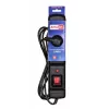 Regleta con cable Activejet COMBO 3GN 5M negra
