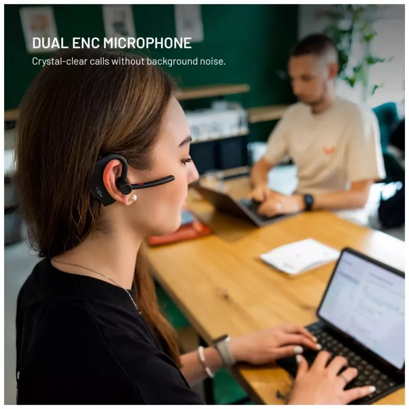 FIXED Talk Pro auricular Bluetooth, negro