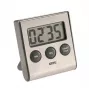 Reloj de cocina digital GEFU CONTARE Negro, acero inoxidable