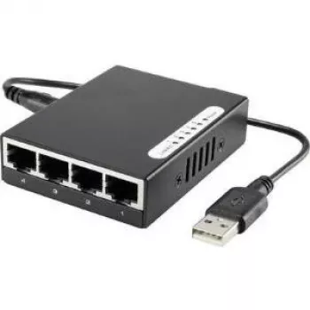 Switch de red Renkforce 1483811 – switch no gestionado de 5 puertos 100 Mbit/s