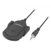 Micrófono de corbata NATEC NMI-1352, con cable 3,5 mm, sensibilidad -58 dB, 50–16000 Hz, cable de 1,8 m, 20 g
