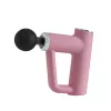 Pistola de masaje mini Extralink rosa, 4 accesorios