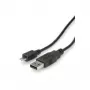 ROLINE Cable USB 2.0, USB A macho - Micro-USB B macho, 1,8 m (11.02.8752)