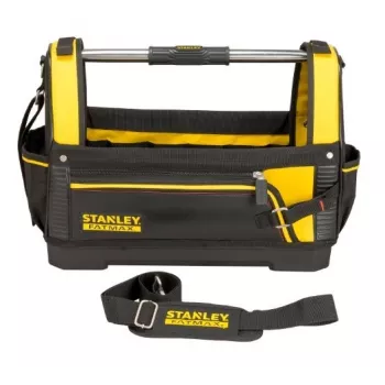 Maletín de herramientas STANLEY 1-93-951, plástico, tapa abatible, asas, 480×250×330 mm, negro