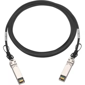 QNAP CAB-DAC30M-SFPP Cable de fibra óptica/InfiniBand 3 m SFP+ DAC Negro