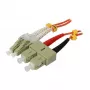 Synergy 21 S216729 Cable de fibra óptica 1 m LSZH OM2 2x LC 2x SC naranja (S216729)