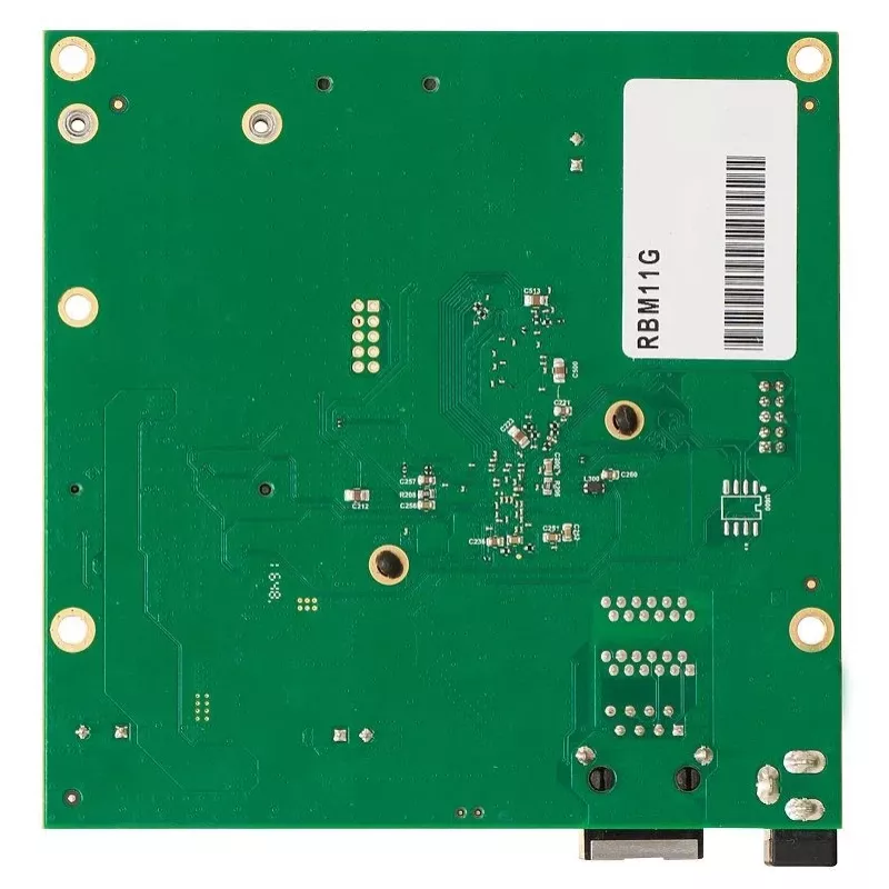 Mikrotik RBM11G router por cable negro, verde, gris