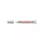 Rotulador industrial Edding E-950 blanco punta fina — 1 ud., punta fina para marcar sobre metal, plástico y superficies recubiertas