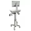 Carro multimedia Ergotron CareFit Slim 2.0 Gris Blanco Aluminio Plástico Acero