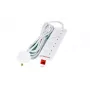 Regleta de alimentación Microconnect MC-UKSURGESTRIP4-2M 4 tomas AC para interior blanco