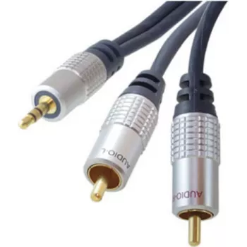 Cable de audio 3,5 mm a 2 x RCA ShiverPeaks SP-PROFESSIONAL 5 m