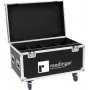 Flightcase Roadinger 31005229 para 4× LED IP Atmo Blinder — funda protectora para el transporte, inserciones de espuma