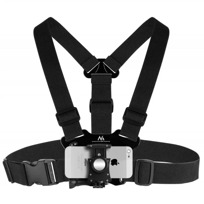 Soporte de pecho tipo funda para móvil y cámara deportiva MC-773