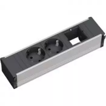 Alargador de corriente Bachmann 912.003 negro plata