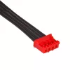 Akyga AK-CA-73 controlador de ventiladores RGB con mando a distancia, 12 conexiones (10 ventiladores + 2 tiras LED), alimentación Molex