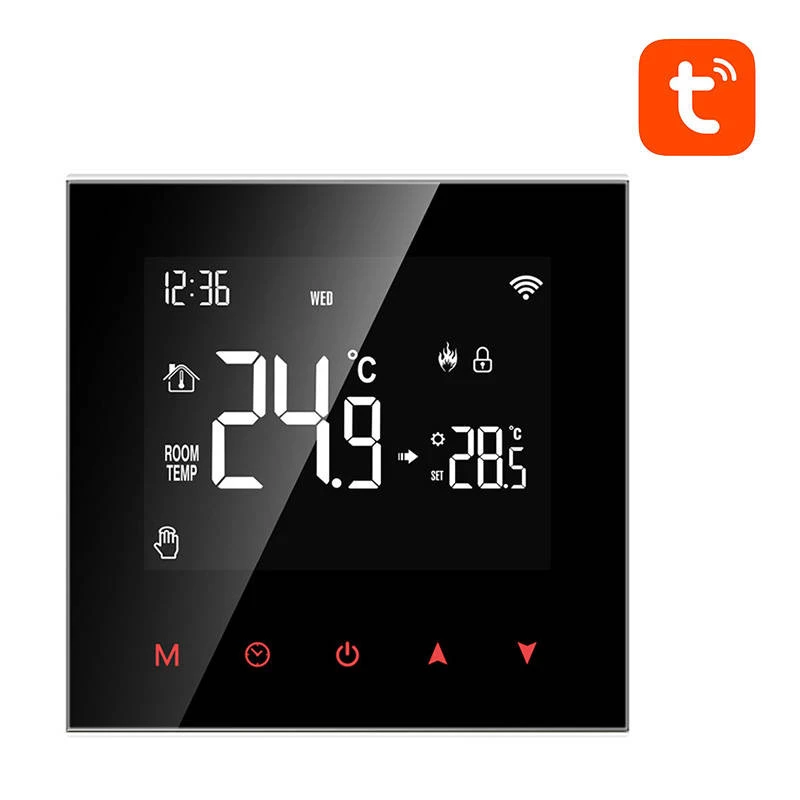 Termostato inteligente Avatto ZWT100 Zigbee 3A Tuya – control de termostato con conectividad Zigbee, salida 3A