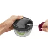 Picadora de alimentos manual JATA AC57E negra transparente