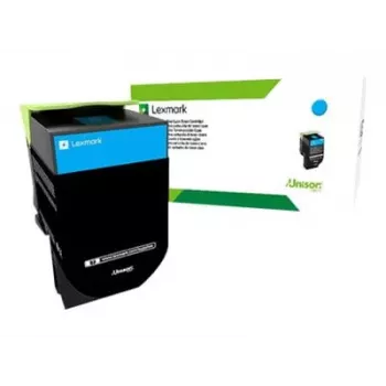 Consumible de impresora Lexmark 80C2SCE cian