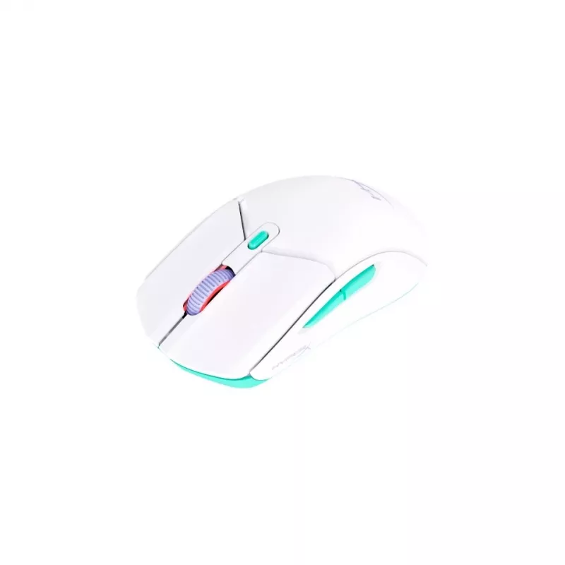 HyperX Pulsefire Haste 2 Core Wls - ratón gaming (Wht/Grn/Pur)