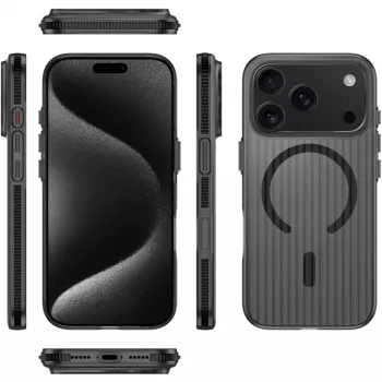 4smarts Design Case Aero para iPhone 17 Pro, negro (541641)