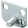 Herrajes de puesta a tierra Rittal DK 7829.200, gris