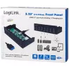 LogiLink concentrador USB 3.0, 7 puertos 5,25