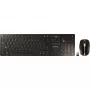 CHERRY DW 9100 teclado y ratón finos con Universal RF Wireless + Bluetooth QWERTZ alemán negro