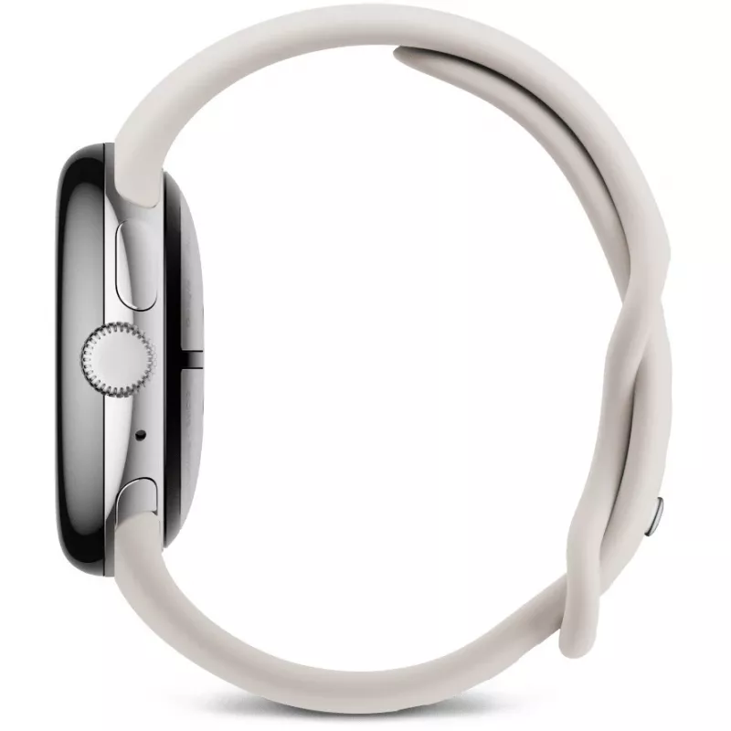Google Pixel Watch 3 AMOLED 41 mm pantalla táctil digital plateado Wi-Fi GPS (satélite)