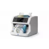 Safescan 2850 contador de billetes con detección de falsos (UV, magnético, tamaño), 1500 billetes/min, pantalla táctil, blanco