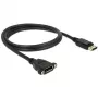Cable DisplayPort DeLOCK 85114 1 m M-M negro
