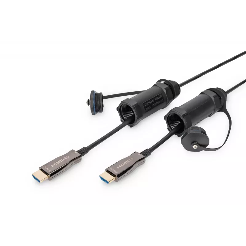 Cable de conexión blindado Digitus 4K HDMI AOC 10m 2.0 14,4 Gbit/s