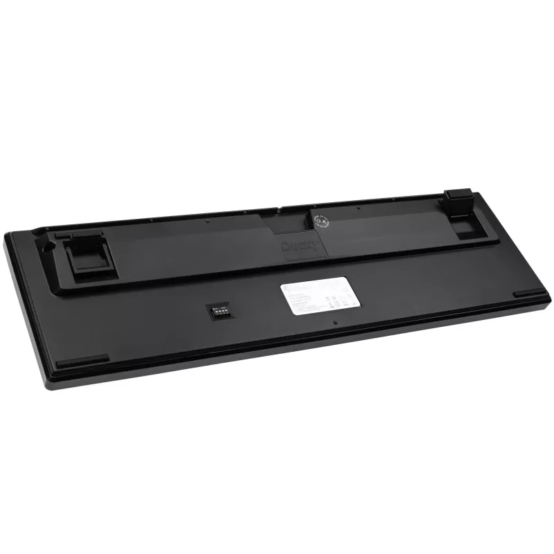 Teclado Ducky Origin Phantom negro universal USB QWERTZ alemán
