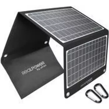 Panel solar RealPower SP-22E 22,5 W salida USB 5 V 3 A