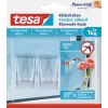 Ganchos universales Tesa 77735-00000 transparente interior 2 uds.